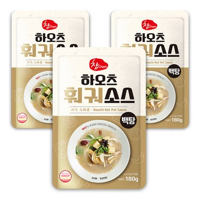 참소스 하오츠 훠궈소스 백탕