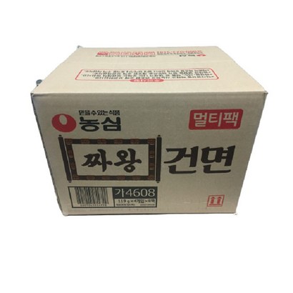 농심 짜왕 건면