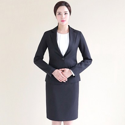 더웨이나인 여성용 면접 정장 자켓