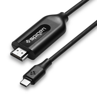 슈피겐 USB케이블 3en1 C21CH 블랙 USB-C/HDI