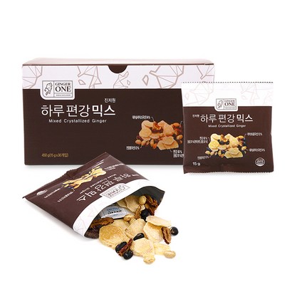 진저원 하루편강 믹스넛 리뷰후기
