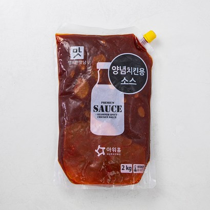 아워홈 행복한맛남 양념치킨소스 1개 리뷰후기