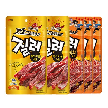 질러 부드러운 육포 직화풍 BBQ