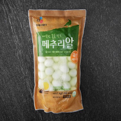 CJ프레시웨이 깐메추리알
