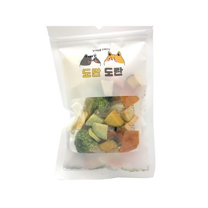 도란도란 반려동물 베지칩스 미니 동결건조 사료