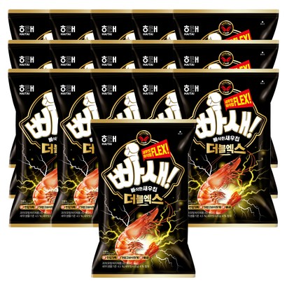 해태제과 빠새 더블엑스 새우칩