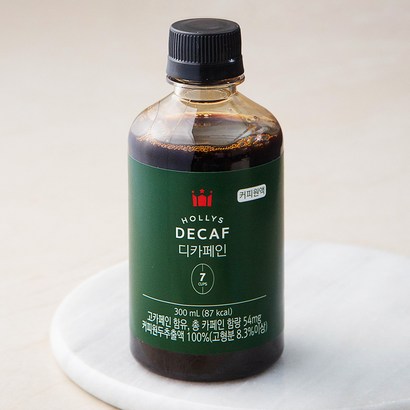 할리스 디카페인 커피 원액