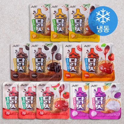 맛있닭 소스 닭가슴살 스테이크 로스트 갈릭 매콤 토마토 토마토 자색고구마 까르보나라 흑마늘