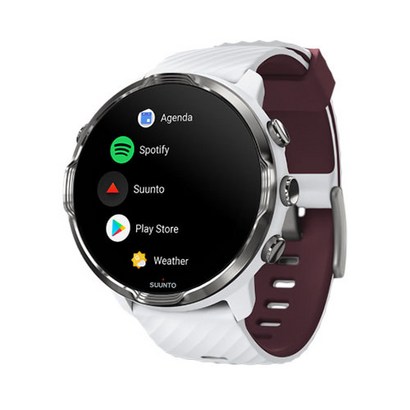 순토 SS050380000 SUUNTO 7 WHITE BURUNDY 시계
