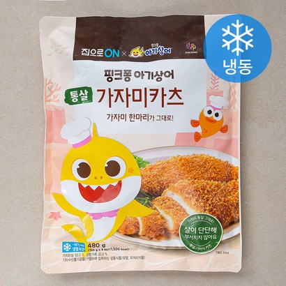 대상 핑크퐁 통살 가자미카츠 4개입