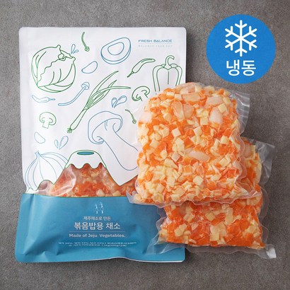 프레시밸런스 제주채소로 만든 볶음밥용 채소 2입