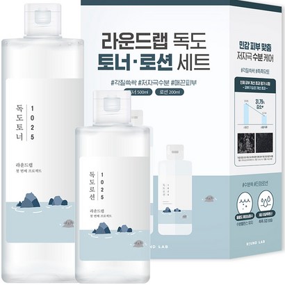 라운드랩 독도 토너 로션
