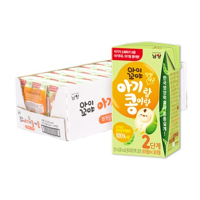 아이꼬야 한뼘 더큰 아기랑 콩이랑 2단계 아기두유