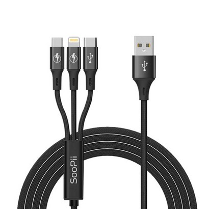 Sooii 3in1 고속충전 케이블 S07QC