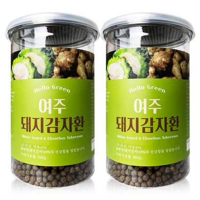헬로우그린 여주 돼지감자 환 통