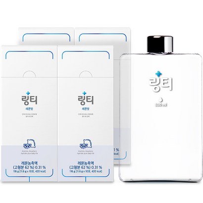 링티 아이스티 분말 레몬맛 사각보틀