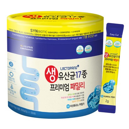 락토팡 생유산균17종 프리미엄 패밀리 1개 리뷰후기