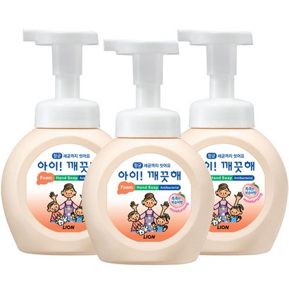 아이깨끗해 핸드워시 모이스처 복숭아