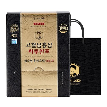 고철남홍삼 하루 한포 리뷰후기