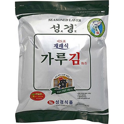 지도표성경 재래식 가루김 리뷰후기