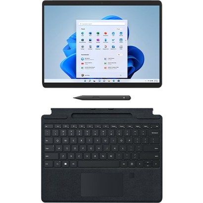 마이크로소프트 2022 서피스 프로 8 13 블랙 타입커버 슬림펜2