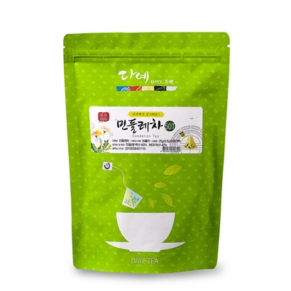 다예 민들레차 지퍼 리뷰후기