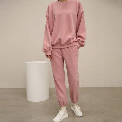 오키진 여성용 후리스 트레이닝 상하의