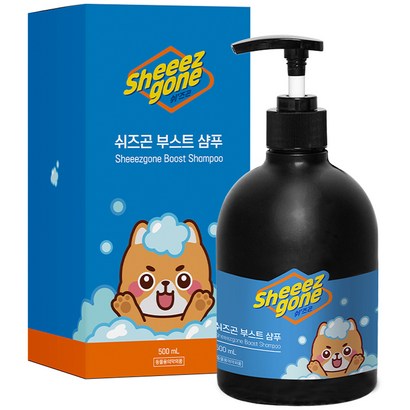 쉬즈곤 부스트 샴푸 저자극 애플블라썸 향 강아지 샴푸