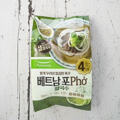 풀무원 생가득 베트남쌀국수포 4인 리뷰후기