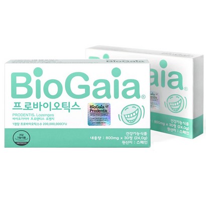 바이오가이아 구강유산균 프로덴티스 로젠지 60정 리뷰 후기