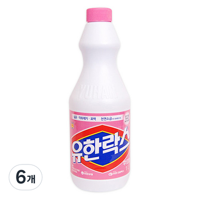 유한락스 후로랄 1L 6개 리뷰후기