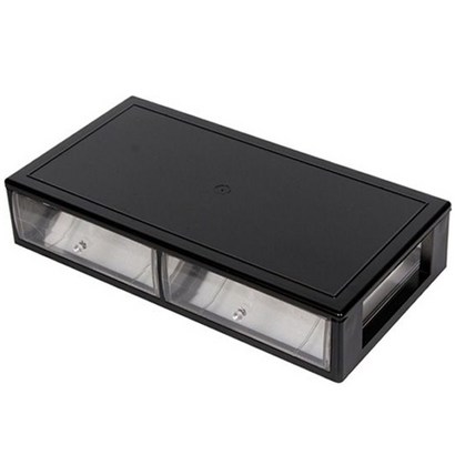 하라코리아 2칸 서랍 모니터 받침대 S-1DB-2