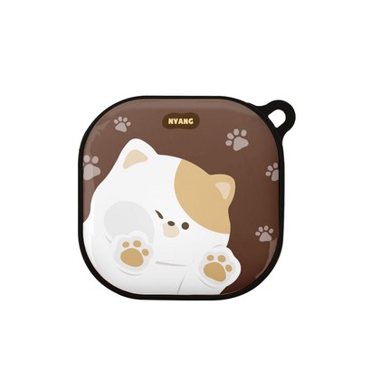 나인어클락 냥이 젤리 갤럭시 버즈 라이브 /버즈2 케이스