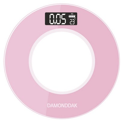 다몬딱 원형 체중계