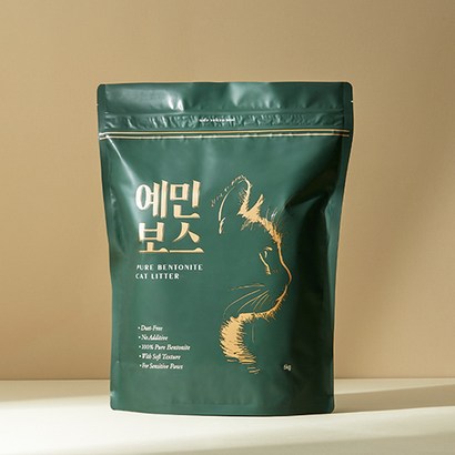 예민보스 고양이 모래 리뷰후기