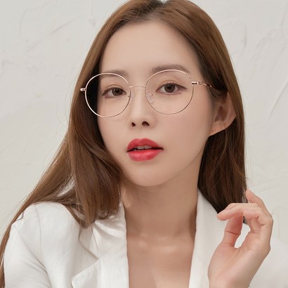 블루래빗 가벼운 베타티타늄 변색안경 안경
