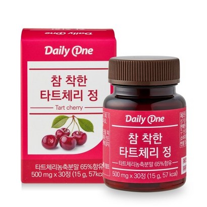 데일리원 참 착한 타트체리정 리뷰후기