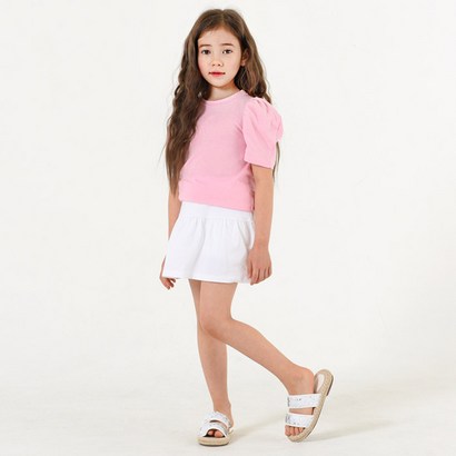키즈레시피 여아용 퍼프치랭스 상하 리뷰후기