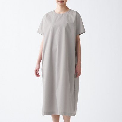 무인양품 여성용 MUJI 스트레치 반소매 원피스 BCL13A1S 리뷰후기
