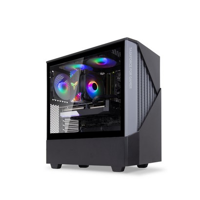 한성컴퓨터 데스크탑 블랙 TF AX12706