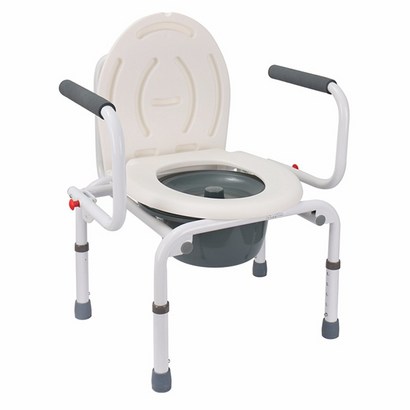 메디코 이동식 팔걸이 스윙 환자용 변기 K-205