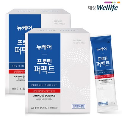 대상 뉴케어 프로틴 퍼펙트 단백질 보충 분말 가루