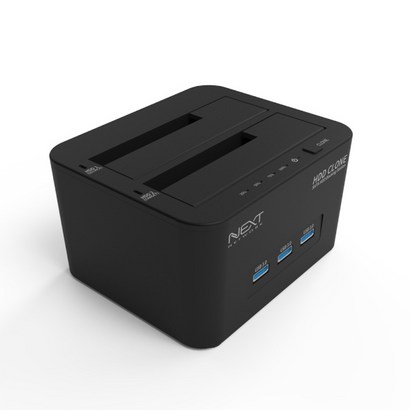 원터치 백업 2베이 도킹스테이션 외장드 저장장치 HDD SSD USB 30 3포트허브 리뷰후기