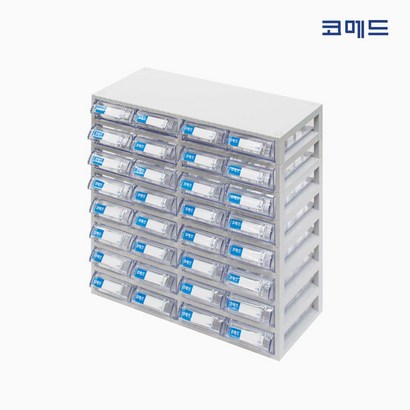 코메드 D-501-8 멀티박스 32칸 투명서랍장