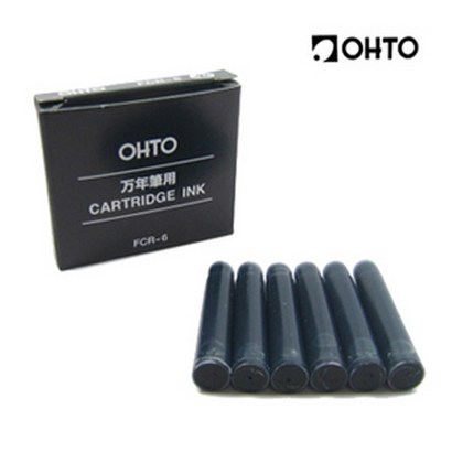 OHTO 오토 만년필 잉크 카트리지 CARTRIDE INK