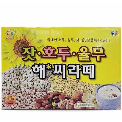 식사의품격 잣두율무해씨라떼 X90포 리뷰후기