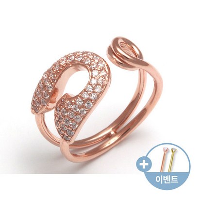 14k 유니크 오픈 반지 RSS18373