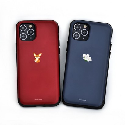 나인어클락 미니동물 시즌2 카드슬롯 케이스 귀여운 동물 캐릭터 휴대폰