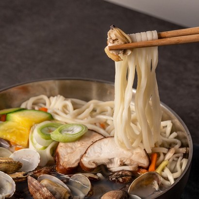맛수러움 바지락이 잔뜩 들어간 바지락칼국수 1인분 리뷰후기