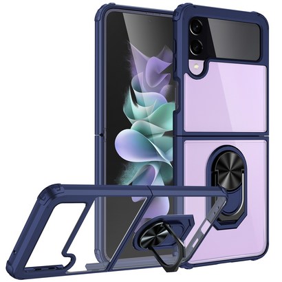 갤럭시 Z 플립3 마그넷 링 홀더 케이스 Sasun aaxy Z Fi 3 Rin Case 지문인식 보필름 증정 풀세트